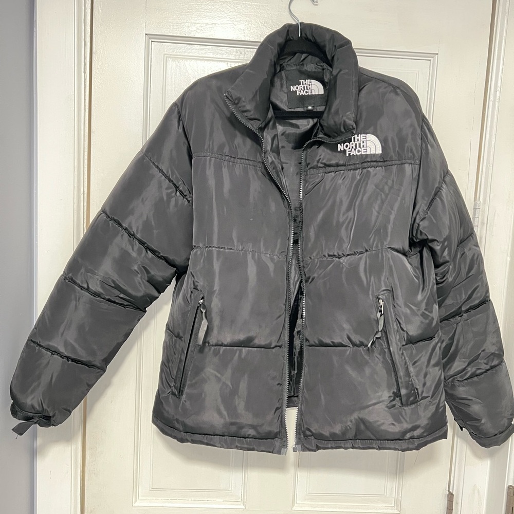 The North Face Gray Puffer Jacket